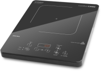 CASO Comfort C2000 - Black - Countertop - Zone induction hob - Glass-ceramic - 1 zone(s) - 1 zone(s)