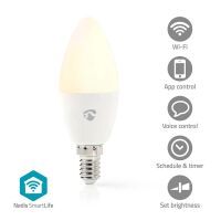 Nedis SMARTLIFE LED E14 470LM 4,9W (WIFILRC10E14)