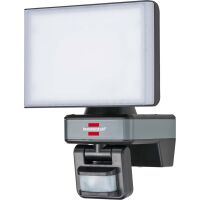 Brennenstuhl Connect WIFI LED Strahler mit Bewegungsmelder WF 2050 P / LED Sicherheitsleuchte 20W steuerbar per kostenloser App