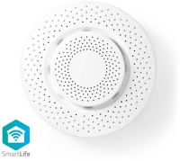 Nedis SmartLife Luftqualitätsmonitor / Wi-Fi / Flüchtige organische Verbindungen (VOC) / Luftfeuchtigkeit / Temperatur / Android™ / IOS / Weiss