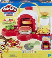 Play Doh, Knete, Pizzaofen, Kitchen Creations, 15 Teile, E4576EU4