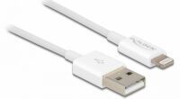 DELOCK USB Daten-/Ladekabel iPhone/iPad/iPod 1m weiß (83000)