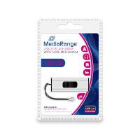 Mediarange Flash-Drive 128GB    sr/bk U3  MR918 (MR918)