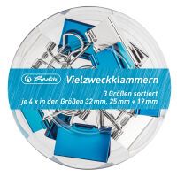 Herlitz Frozen Glam - Metal - Blue,Silver - 12 pc(s)