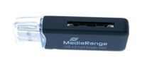 MediaRange USB 3.0 Speicherkartenleser-Stick, schwarz (MRCS507)