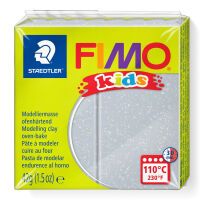FIMO Mod.masse Fimo kids glitter silber (8030-812)