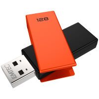 EMTEC USB-Stick 128GB C350  USB 2.0 Brick Orange (ECMMD128GC352)