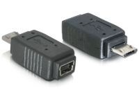 DELOCK USB Adapter micro B -> mini B St/BU (65063)