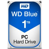Western Digital WD      8.9cm (3.5")   1TB SATA3 WD10EZRZ    5400 64MB Blue intern bulk (WD10EZRZ)