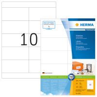HERMA Etiketten Premium A4 weiß 105x50,8 mm Papier 1000 St. (4281)
