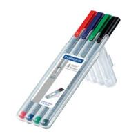 STAEDTLER Fineliner triplus 0,3mm 4ST Box (334 SB4)