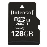 Intenso microSDXC          128GB Class 10 UHS-I U1 Performance microSD