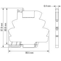 Weidmüller SCHALTRELAIS (TRZ 24VDC 1CO)