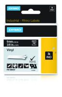 DYMO     Rhino Band Vinyl    9mmx5.5m weiß   ->schwarz (1805437)
