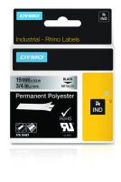 Dymo IND Permanent Polyester - Black on metallic - Multicolour - Polyester - -40 - 150 °C - UL 969 - DYMO