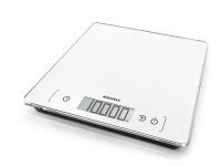 Soehnle Page Comfort 400 - Electronic kitchen scale - 10 kg - 1 g - White - Countertop - Square