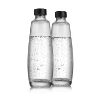 Sodastream Duo Glasflasche Doppelpack 1,0L Wasseraufbereiter und Zubehör