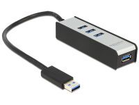 DELOCK USB-HUB 4-Port USB3.0, Aluline extern (62534)