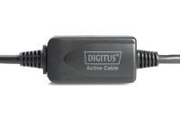 DIGITUS USB 2.0 Verlängerungskabel Typ A -A  St/Bu   15m  sw (DA-73101)
