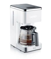 Graef FK 401 - Drip coffee maker - 1.25 L - Ground coffee - White