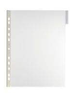 Durable A4 Portrait Display Panel - Display panel - Transparent - PVC - 210 x 297 mm (A4) - White - 6 cm