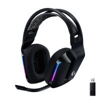Logitech G G733 LIGHTSPEED Wireless RGB Gaming Headset - Wireless - Gaming - 20 - 20000 Hz - 278 g - Headset - Black