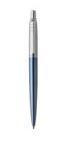 Parker 1953245 - Blue,Chrome - Blue - Clip-on retractable ballpoint pen - Round - Stainless steel - 1 pc(s)