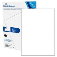MediaRange Etiketten 210x148,5mm  100 St. stark haftend weiß (MRINK141)