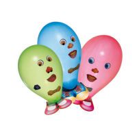 Susy Card SUSYCARD Luftballons Funny face farbig sortiert 6 Stück (40011486)