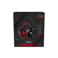 MEDIARANGE MRGS300 - Headset - Head-band - Gaming - Black - Red - Binaural - 2 m