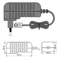 M2M Steckernetzgerät 12V DC (GS-NETZTEIL-011)