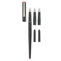 Herlitz 8623001 - Ballpoint pen + Fountain pen - Black - 2.3 mm - Black - Plastic - Gloss