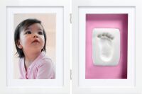 PEARHEAD Tischbilderrahmen "Baby" für 1 Foto und Hand- oder Fußabdruck