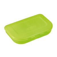 Herlitz 50033232 - Lunch container - Child - Green - Monotone - Rectangular - Boy/Girl