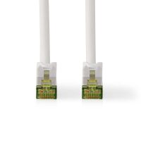 Nedis CAT7-Netzwerkkabel / S/FTP / RJ45 Stecker / RJ45 Stecker / 10.0 m / Snagless / Rund / LSZH / Weiss / Box