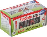 Fischer DuoPower 5x25 100 St. Befestigungstechnik