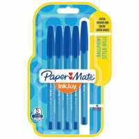 Papermate PAPER MATE Kugelschreiber InkJoy 100 Kappe 5er blau M 1.0mm Blister (1956727)