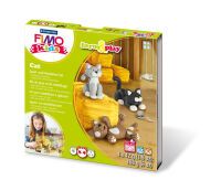 FIMO Set Mod.masse Fimo kids F&P cat (8034 16 LY)