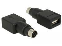 DELOCK Adapter PS/2 St > USB-A Bu (65898)