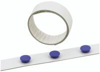 DURABLE Magnetband selbstklebend 3,5cmx500cm weißes Band (471502)