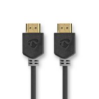 Nedis Ultra High Speed ​​HDMI ™ -Kabel / HDMI™ Stecker / HDMI™ Stecker / 8K@60Hz / 48 Gbps / 3.00 m / Rund / 6.7 mm / Anthrazit / Box