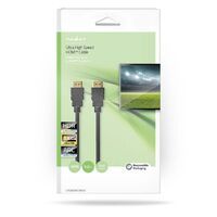 Nedis HDMI -Kabel| Stecker|| 8Ka60Hz| eARC| Vergoldet| 5.00 m|