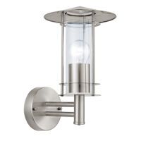 Eglo Leuchten EGLO 30184 - Outdoor wall lighting - Stainless steel - Glass - Stainless steel - IP44 - Entrance - Garage - Garden - Patio - I