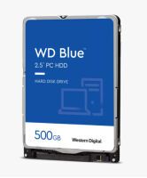 Western Digital WD Blue       6.4cm (2.5")500GB SATA3 5400  128MB WD5000LPX intern (WD5000LPZX)