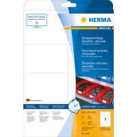 HERMA Folien-Etiketten A4 99.1x67mm   weiß ablösbar   160St. (4575)