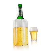 VacuVin Vacu Vin Active Beer Cooler - Glass bottle - Beer - White,Yellow - Image - 5 min