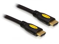 DELOCK HDMI Kabel Ethernet A -> A St/St 2.00m 4K Gold (82583)