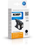 KMP B59B Tintenpatrone schwarz kompatibel mit Brother LC-1240BK Druckerpatronen