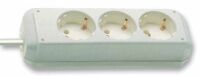 Brennenstuhl Eco-Line - 3 AC outlet(s) - Type H - White - 1.5 m - 170 mm
