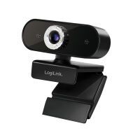 LogiLink Webcam 1080p FHD Webcam + Mikrofon          schwarz (UA0371)